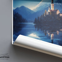 Lake Bled Poster - Slovenia Wall Art