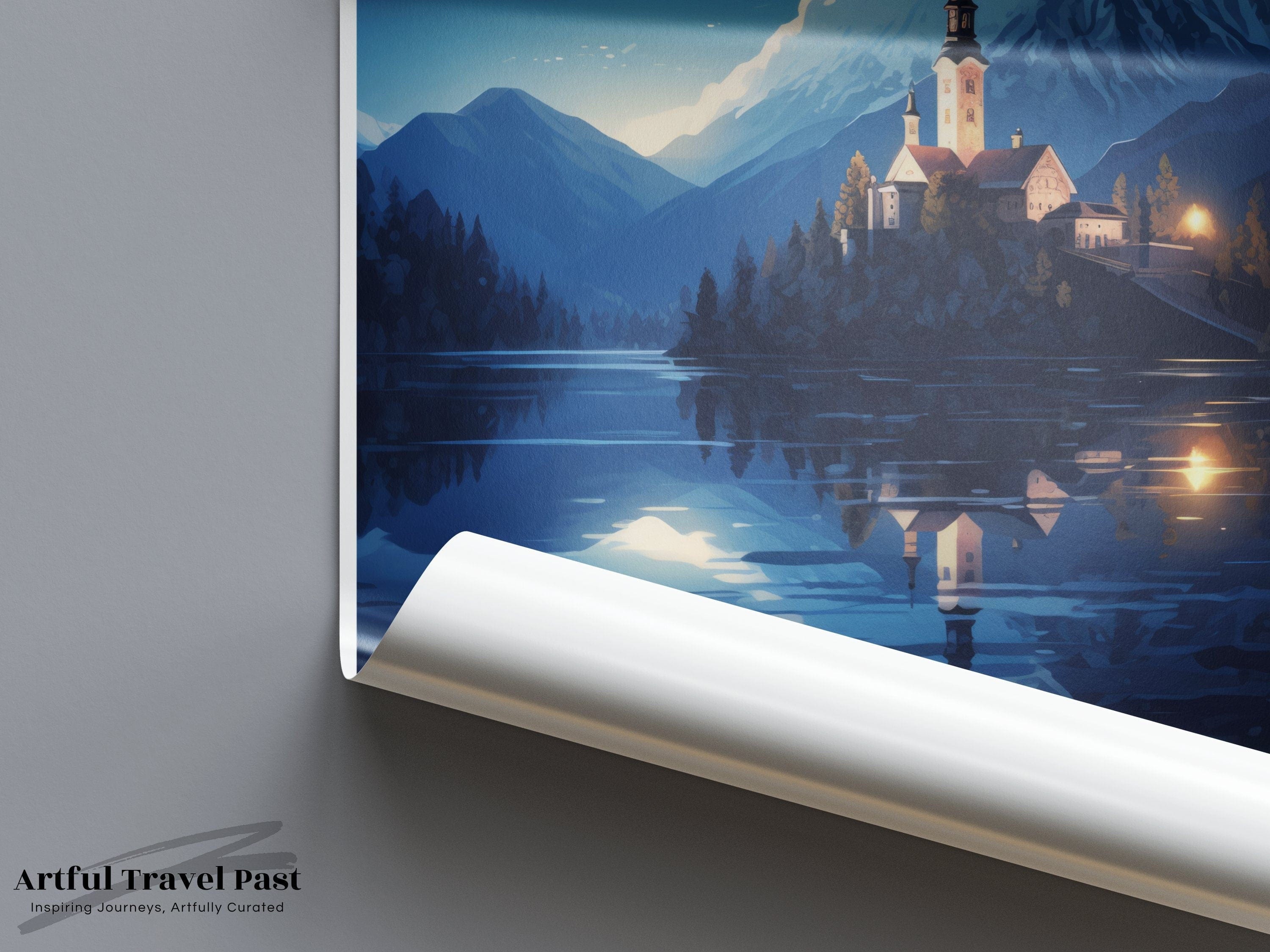 Lake Bled Poster - Slovenia Wall Art