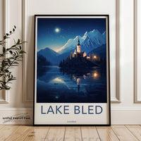 Lake Bled Poster - Slovenia Wall Art