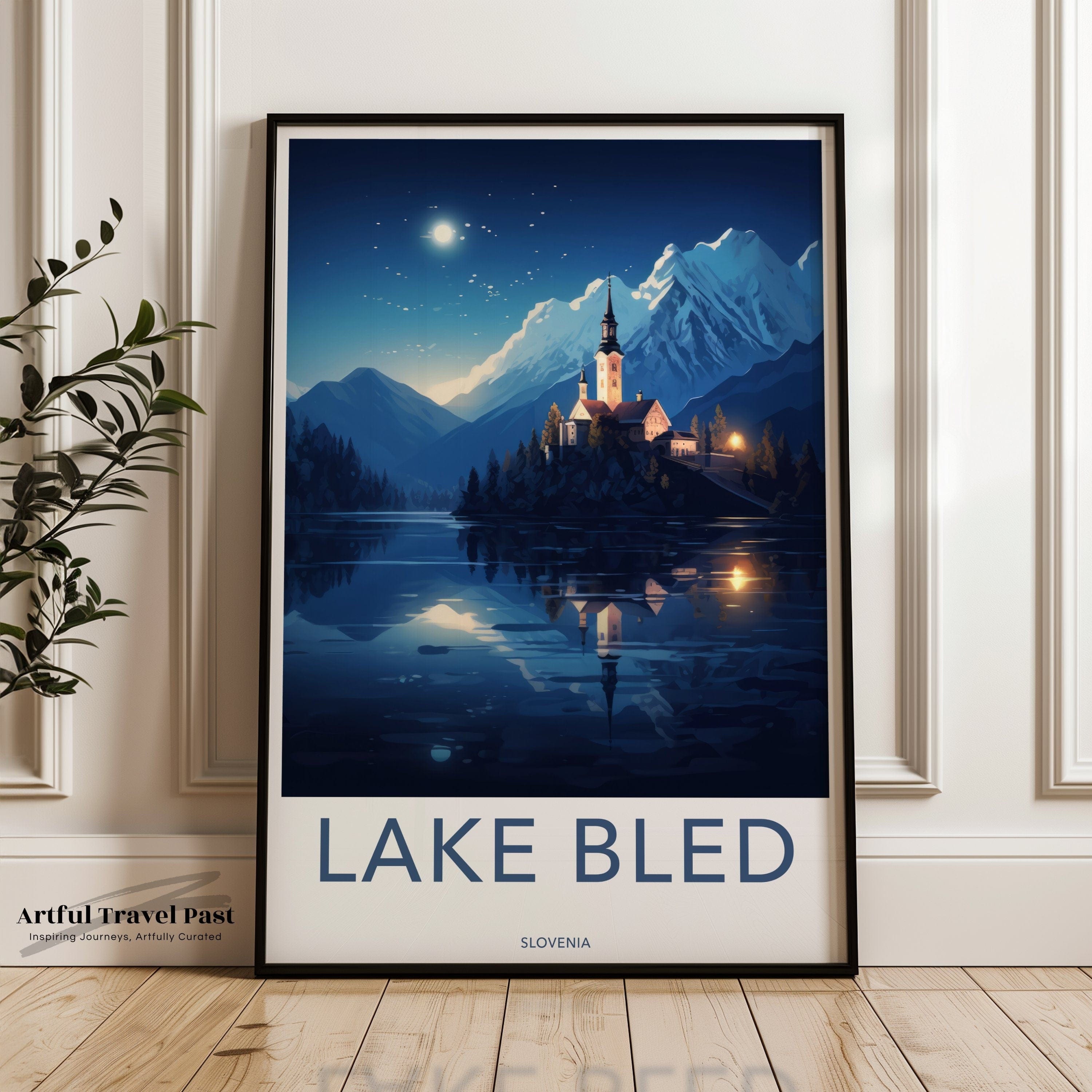 Lake Bled Poster - Slovenia Wall Art