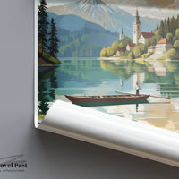 Lake Bled Poster - Slovenia Wall Art