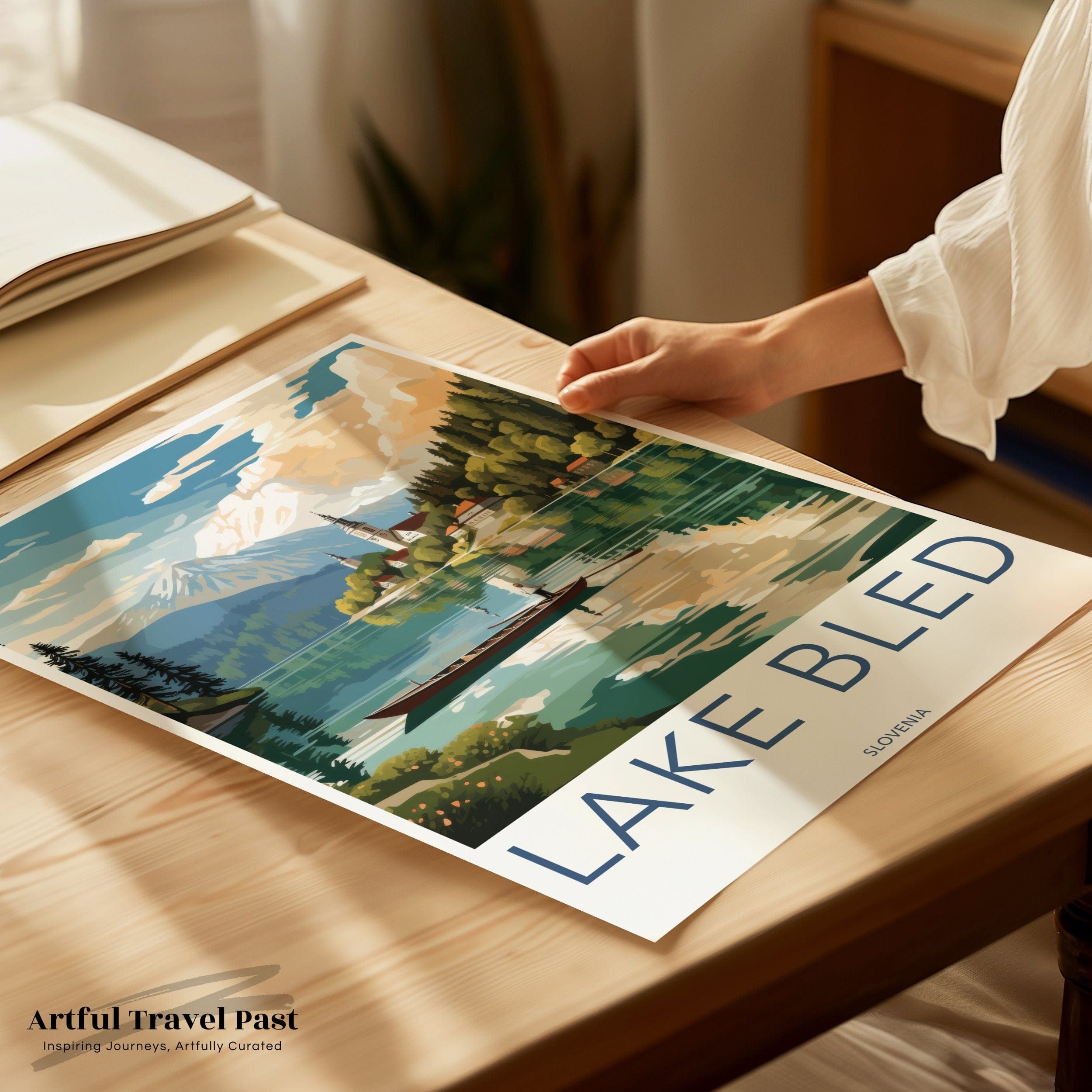 Lake Bled Poster - Slovenia Wall Art