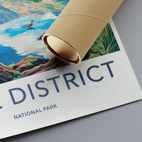 Lake District National Park Poster | England Wall Art