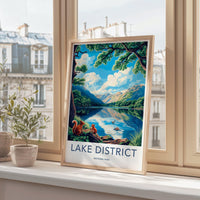 Lake District National Park Poster | England Wall Art
