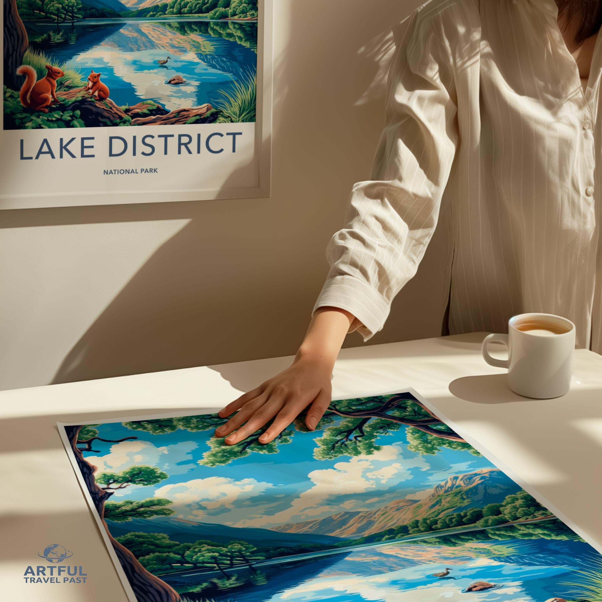 Lake District National Park Poster | England Wall Art