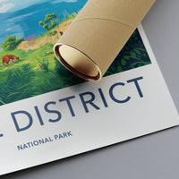 Lake District National Park Poster | England Wall Art