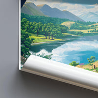 Lake District National Park Poster | England Wall Art