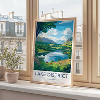 Lake District National Park Poster | England Wall Art