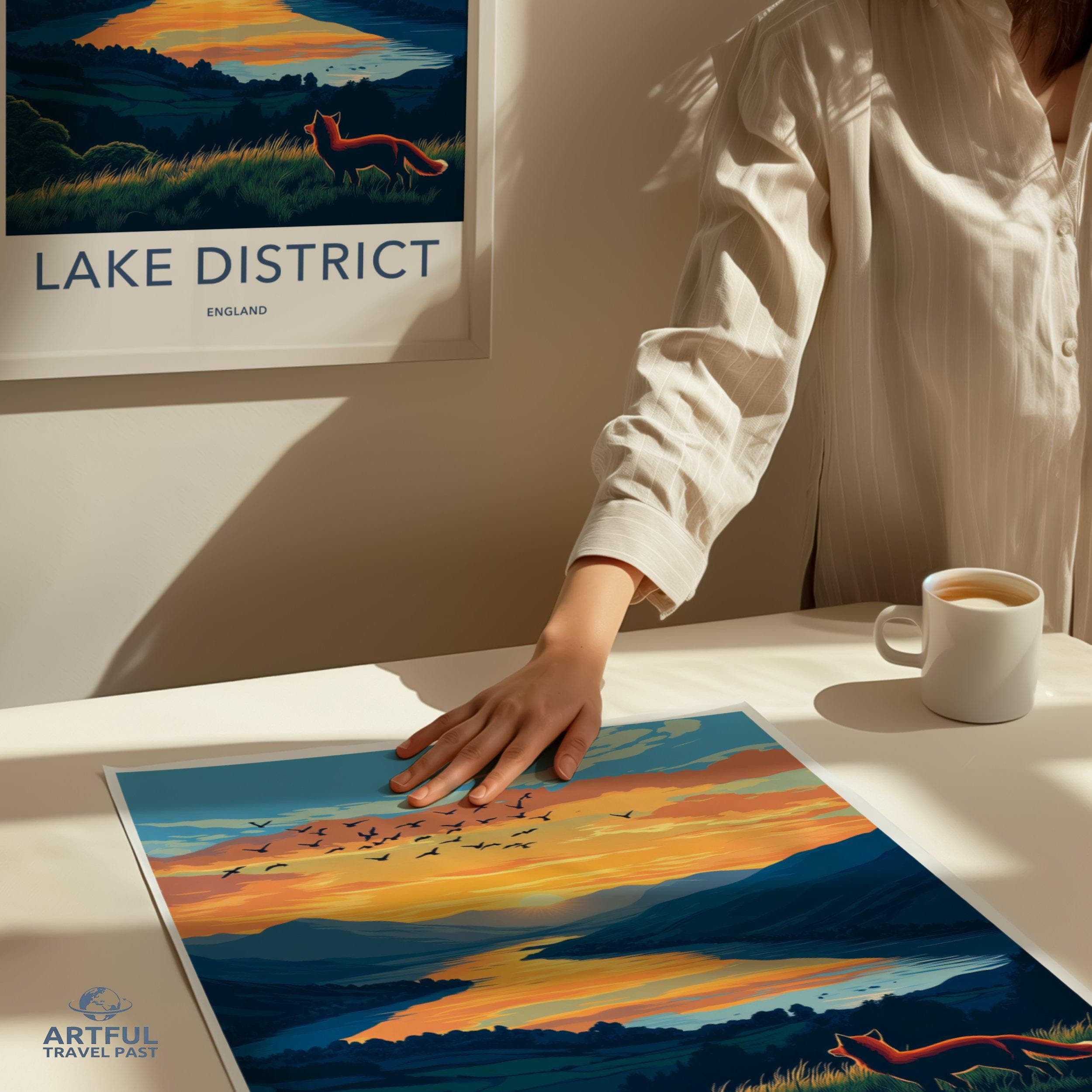 Lake District National Park Poster | England Wall Art