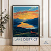 Lake District National Park Poster | England Wall Art