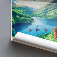 Lake District Poster - England Wall Art