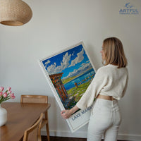Lake Manasarovar Poster - Tibet Wall Art