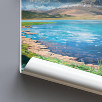 Lake Manasarovar Poster - Tibet Wall Art