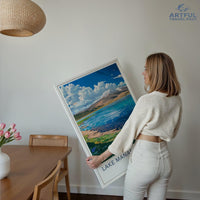Lake Manasarovar Poster - Tibet Wall Art
