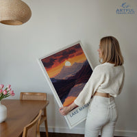 Lake Manasarovar Poster - Tibet Wall Art