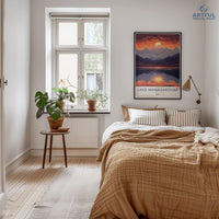 Lake Manasarovar Poster - Tibet Wall Art