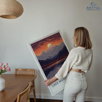 Lake Manasarovar Poster - Tibet Wall Art