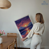 Lake Manasarovar Poster - Tibet Wall Art