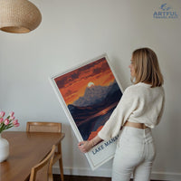 Lake Manasarovar Poster - Tibet Wall Art