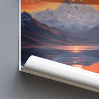 Lake Manasarovar Poster - Tibet Wall Art