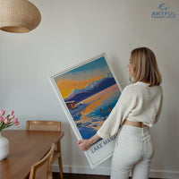 Lake Manasarovar Poster - Tibet Wall Art