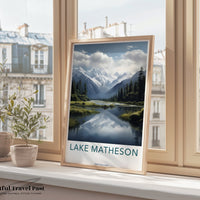 Lake Matheson Poster