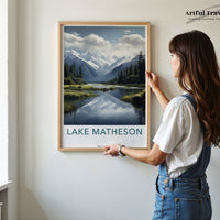 Lake Matheson Poster