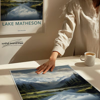Lake Matheson Poster