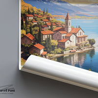 Lake Ohrid Poster - North Macedonia Wall Art