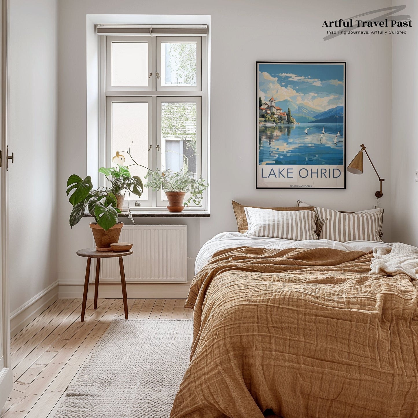 Lake Ohrid Poster - North Macedonia Wall Art