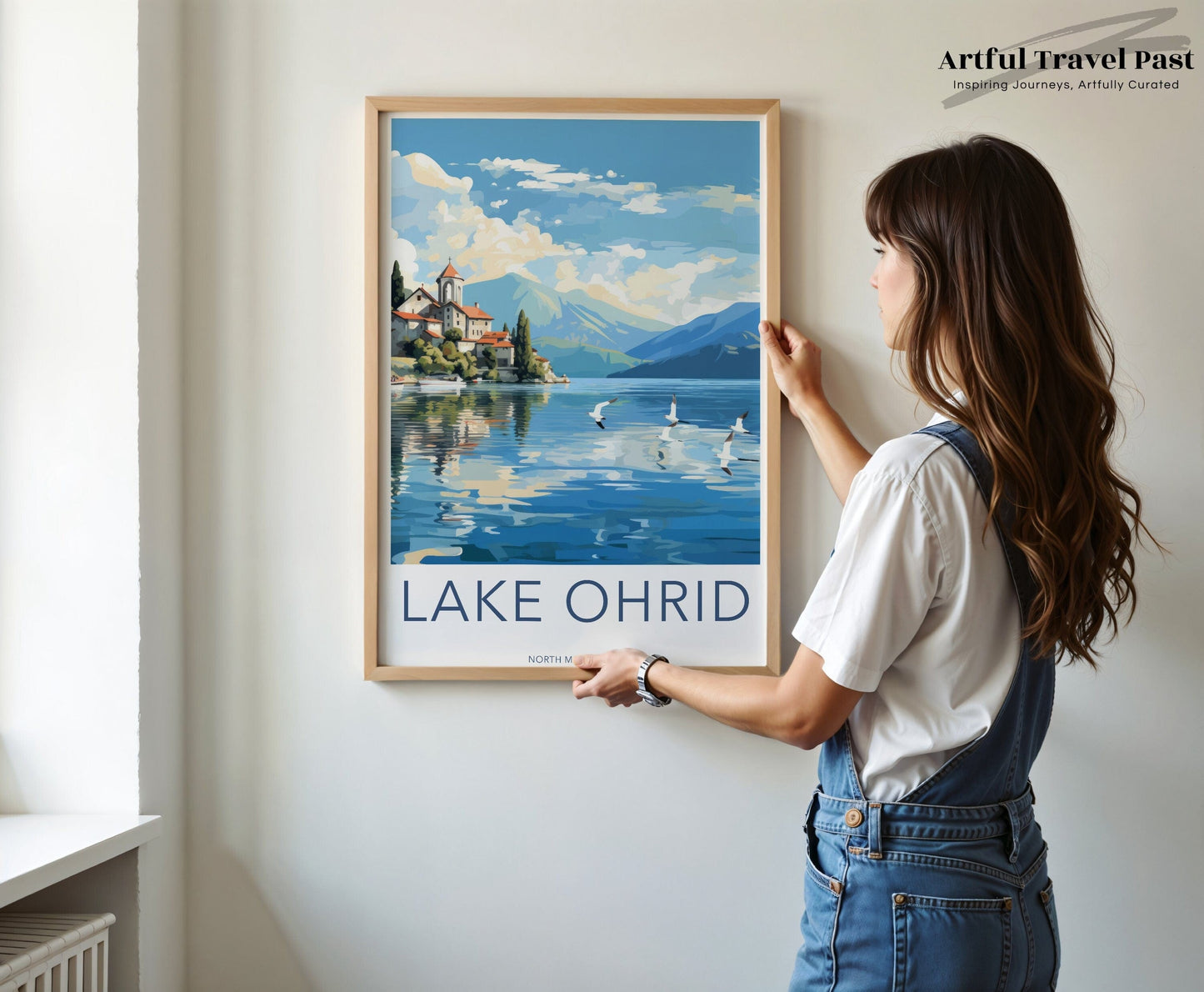 Lake Ohrid Poster - North Macedonia Wall Art