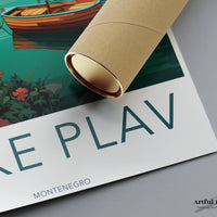 Lake Plav Poster - Montenegro Wall Art