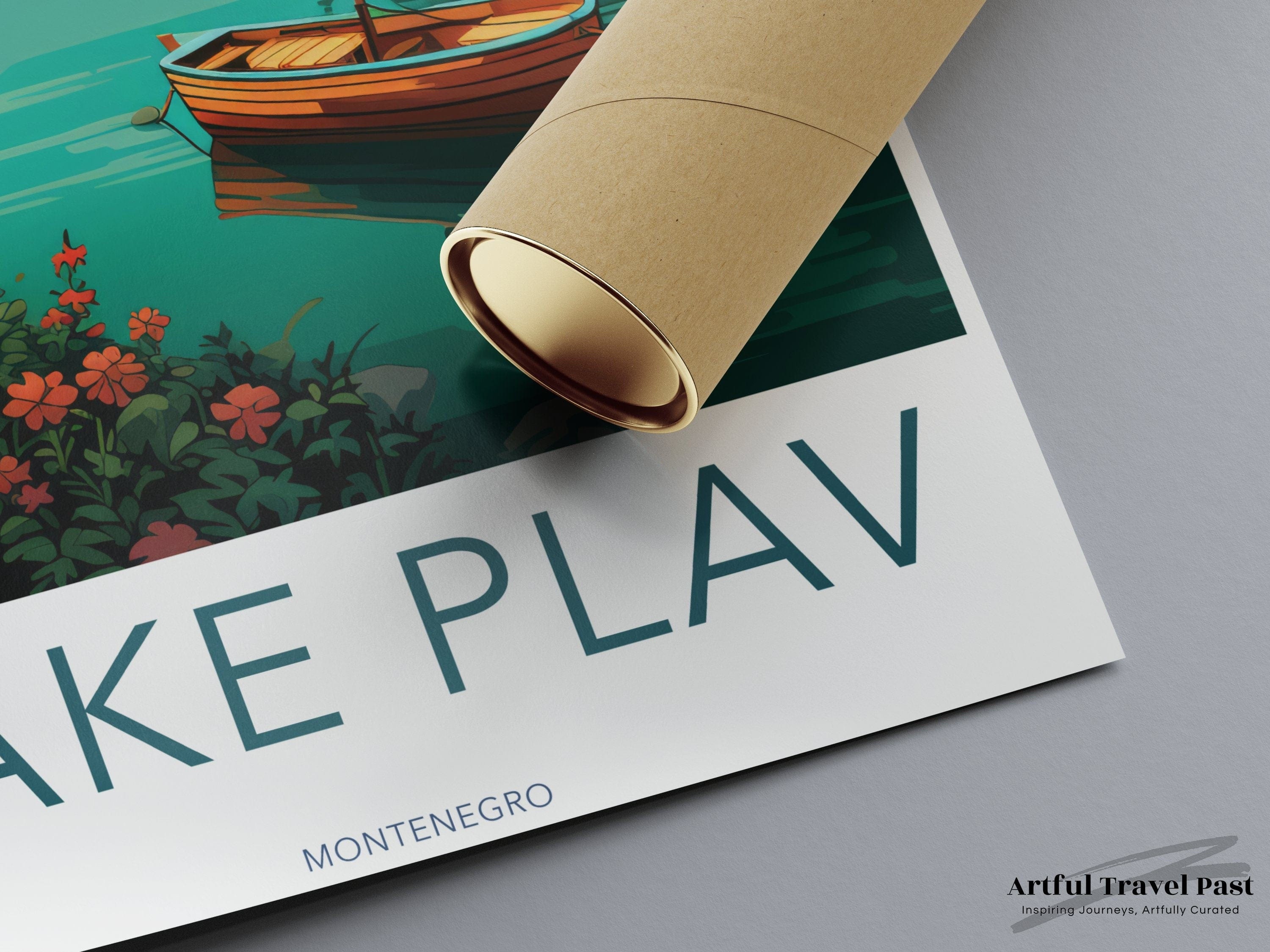 Lake Plav Poster - Montenegro Wall Art