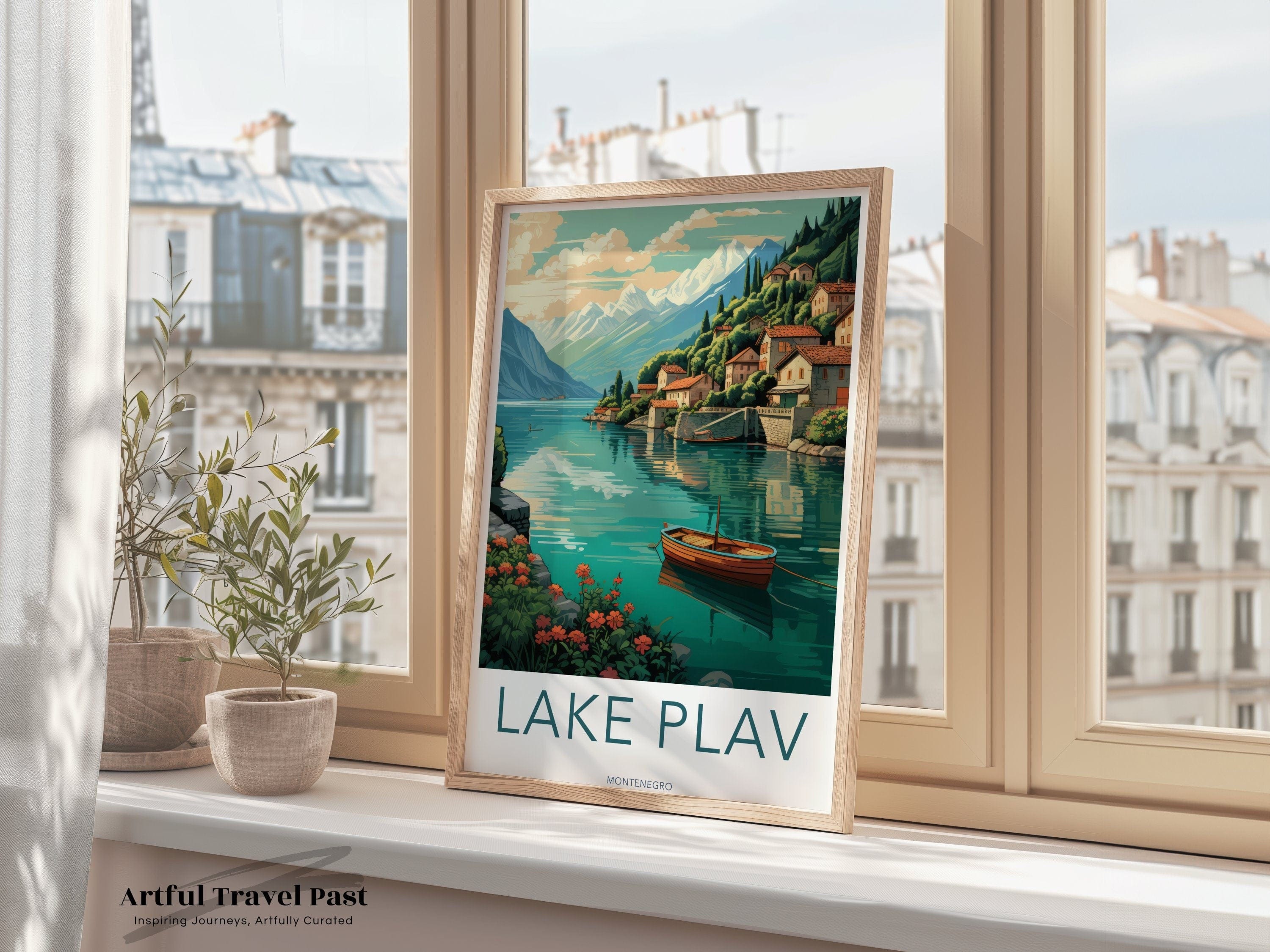 Lake Plav Poster - Montenegro Wall Art