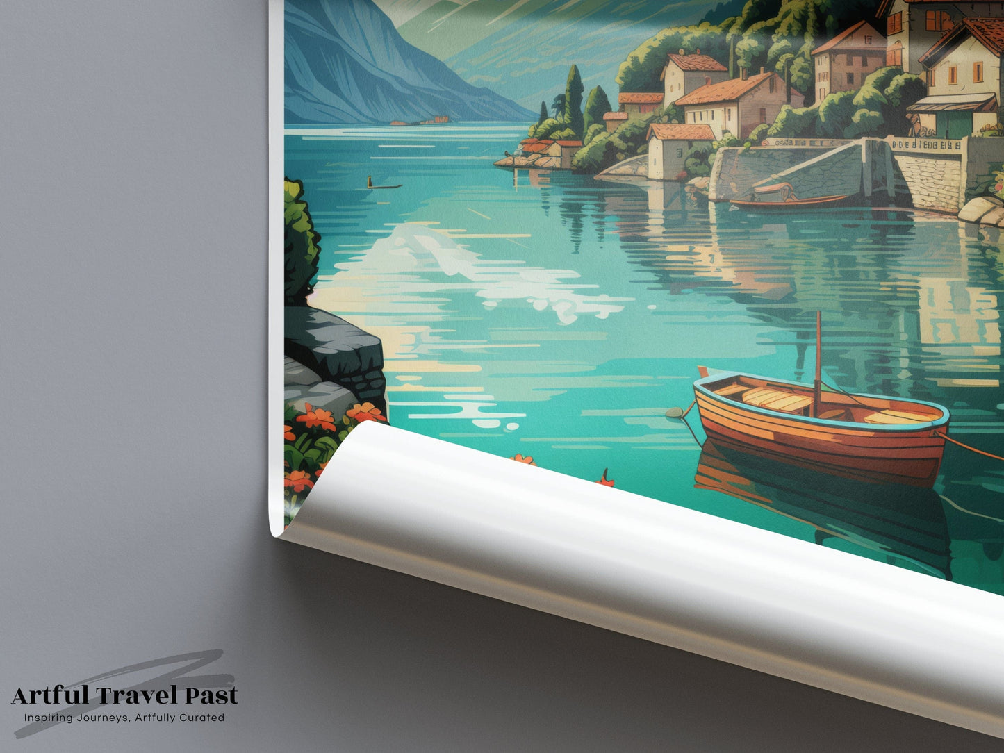 Lake Plav Poster - Montenegro Wall Art