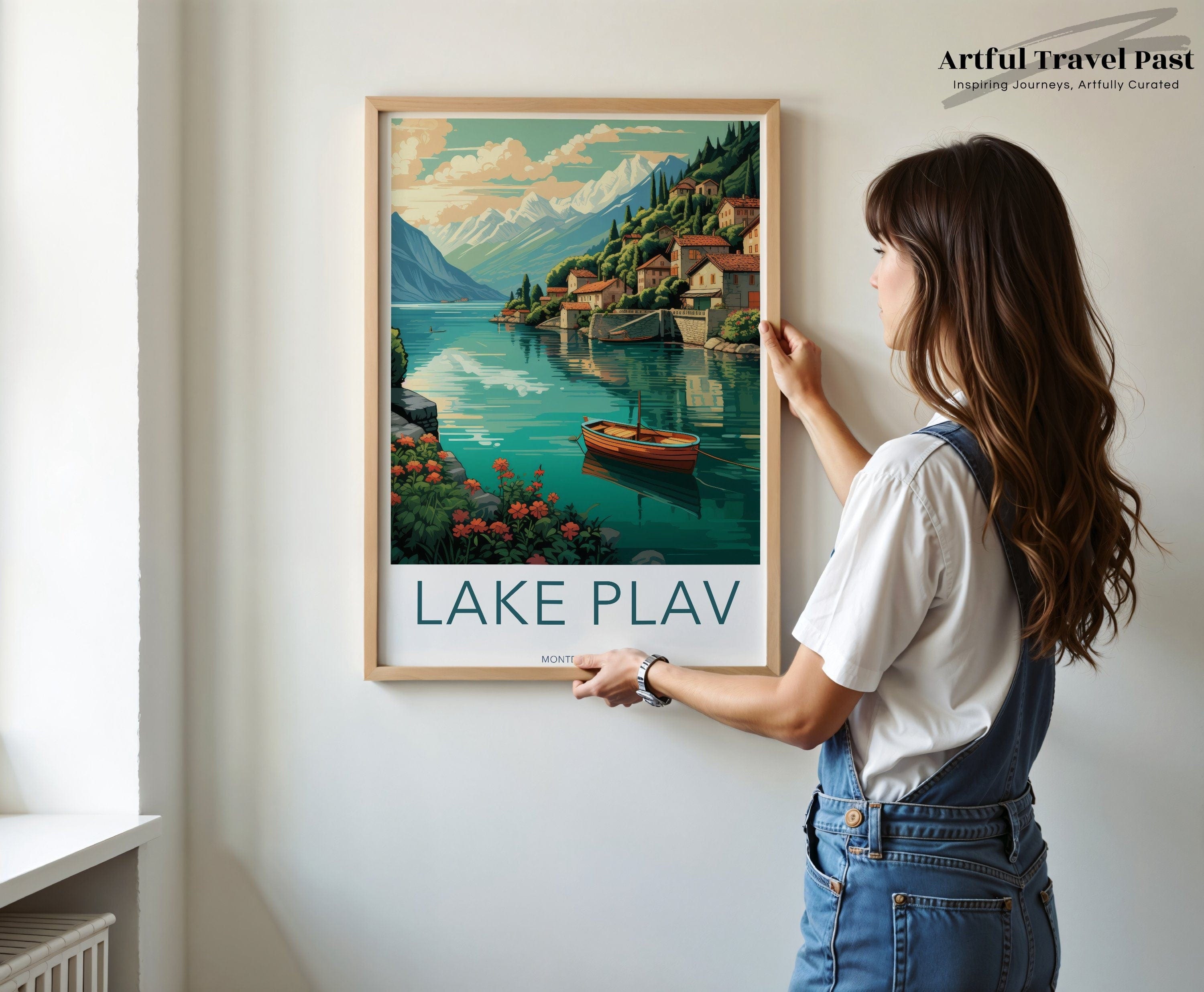 Lake Plav Poster - Montenegro Wall Art