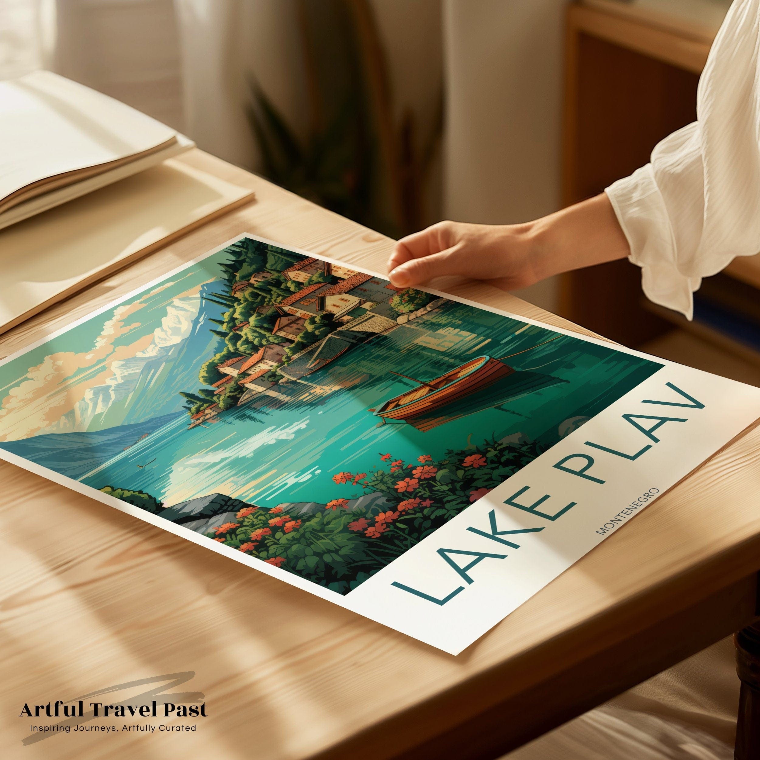 Lake Plav Poster - Montenegro Wall Art