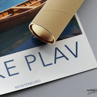 Lake Plav Poster - Montenegro Wall Art