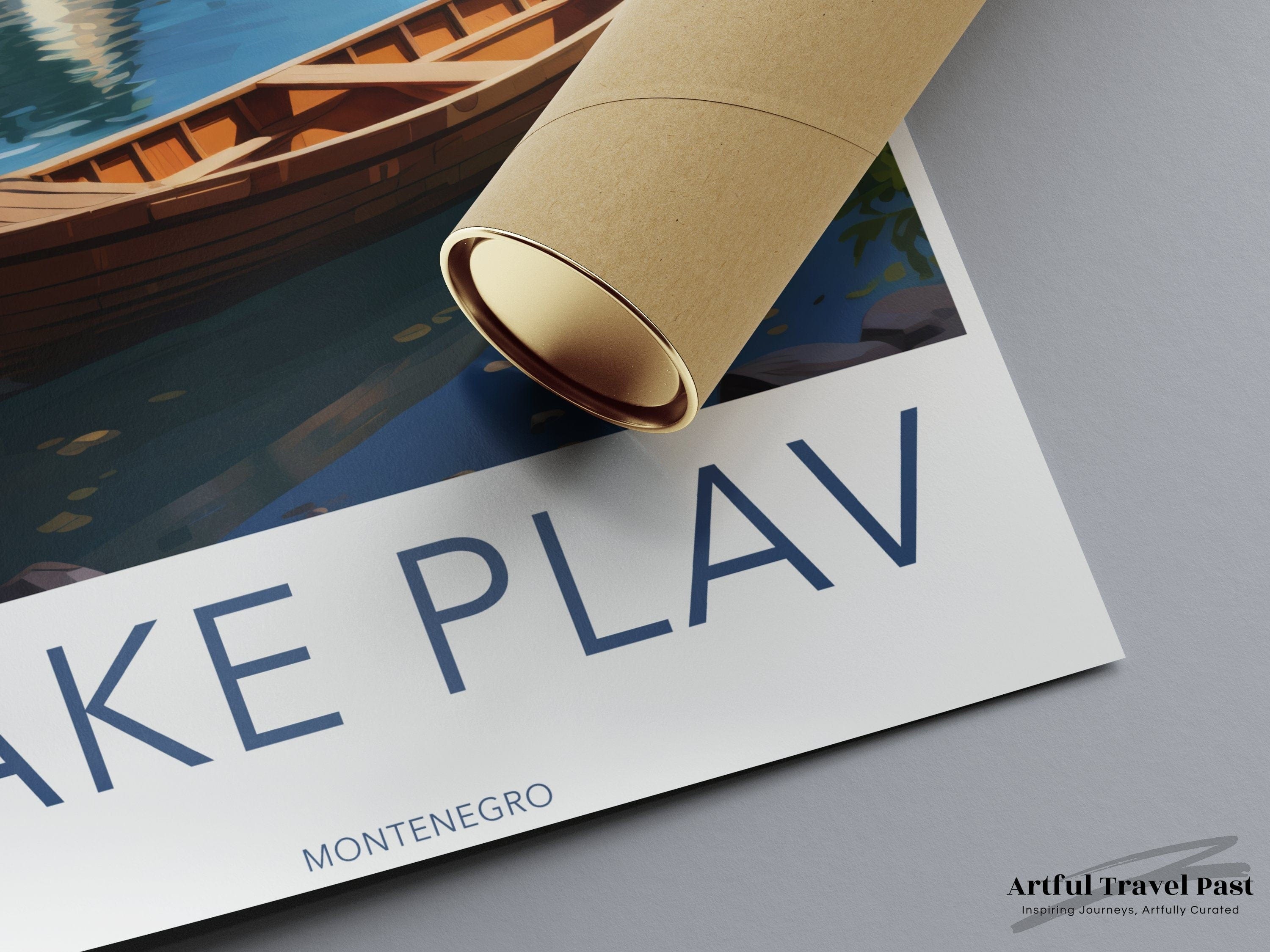 Lake Plav Poster - Montenegro Wall Art