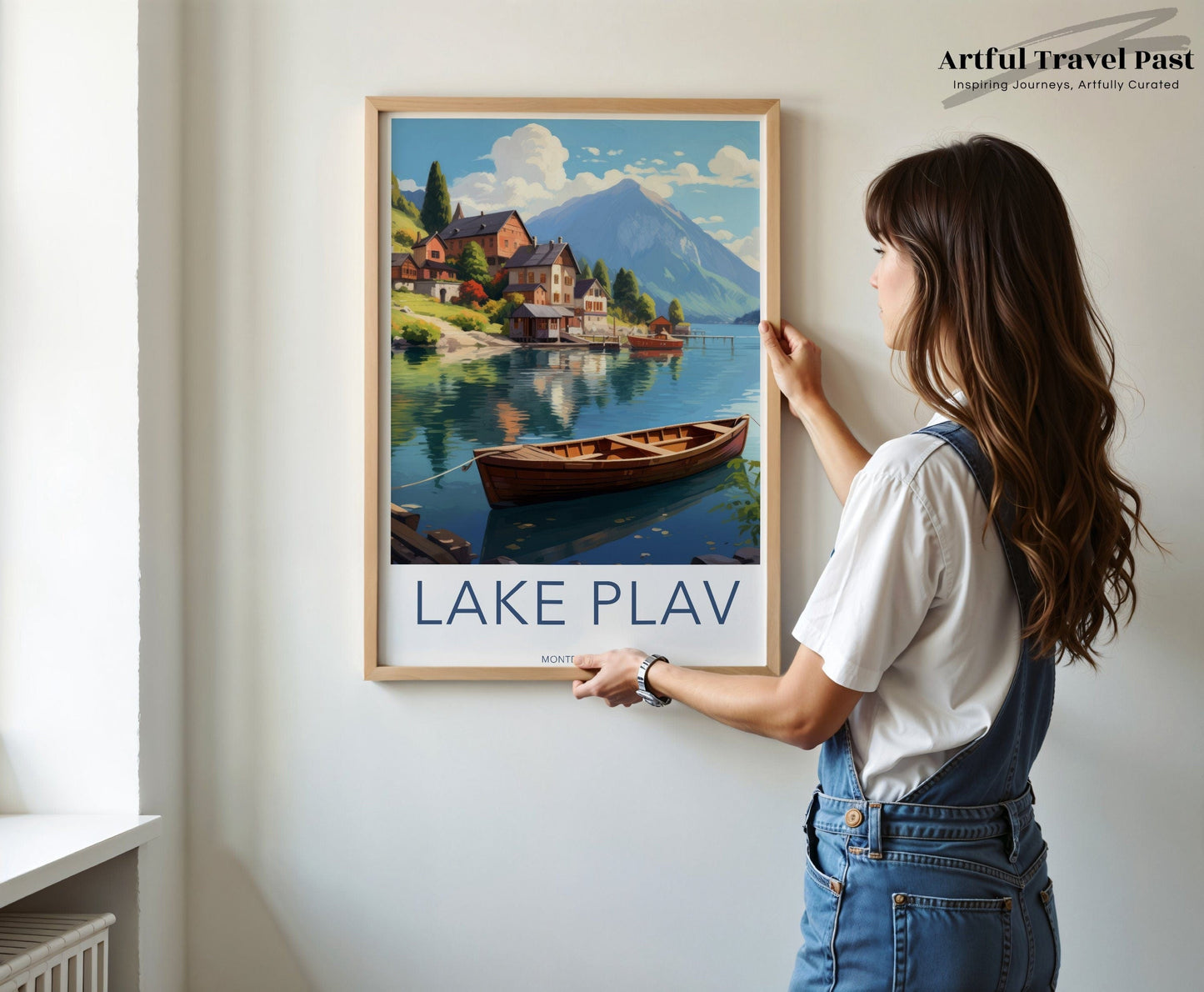 Lake Plav Poster - Montenegro Wall Art