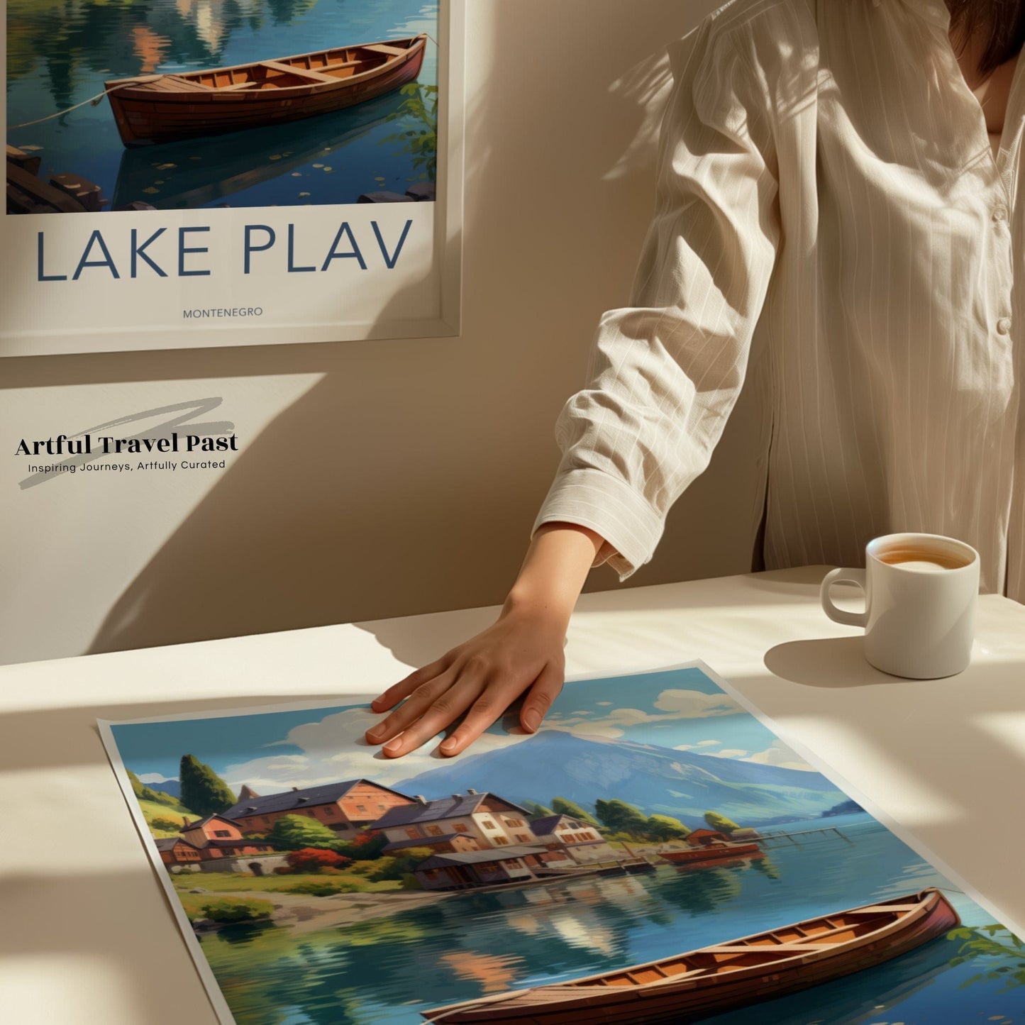 Lake Plav Poster - Montenegro Wall Art