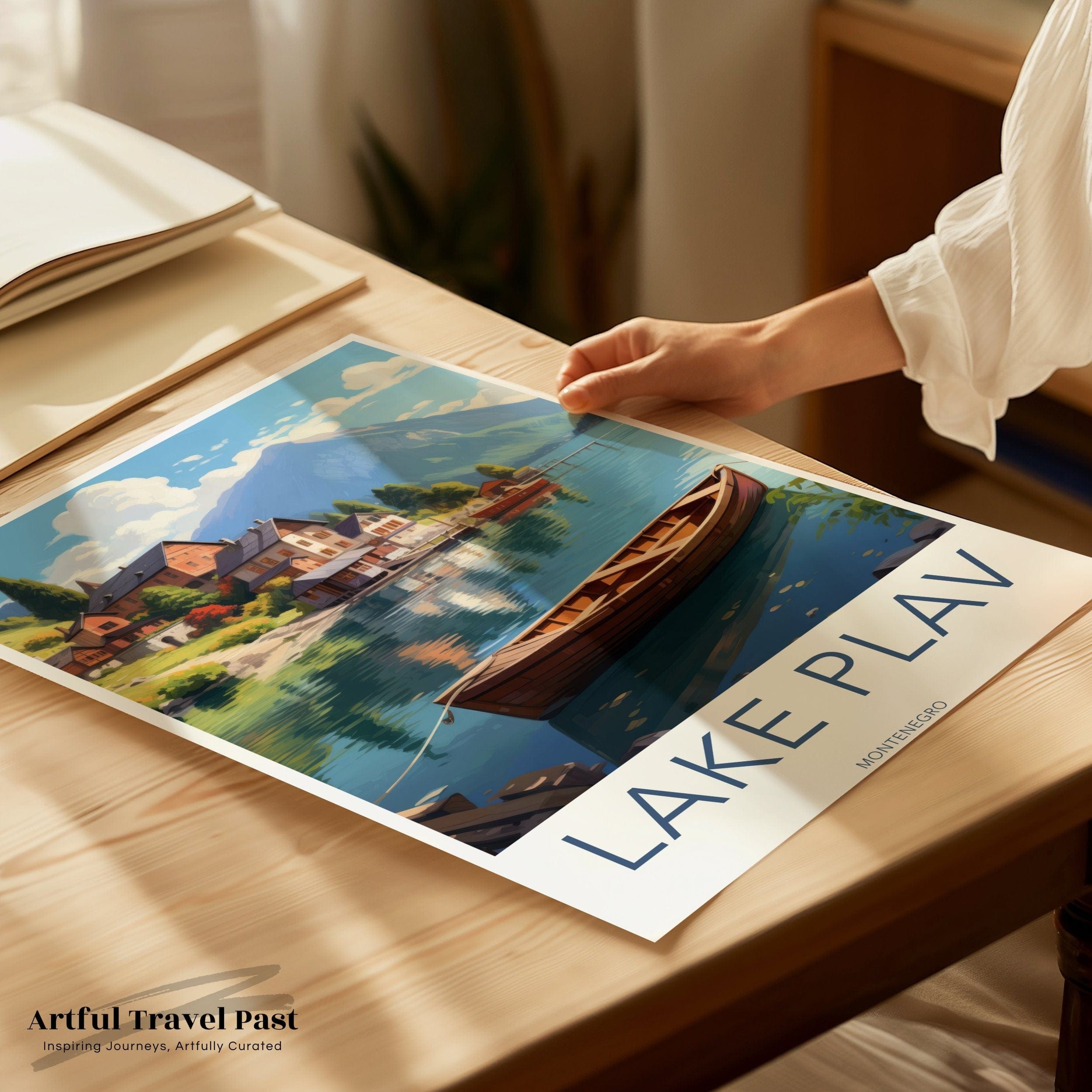 Lake Plav Poster - Montenegro Wall Art