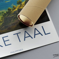 Lake Taal Poster - Philippines Wall Art