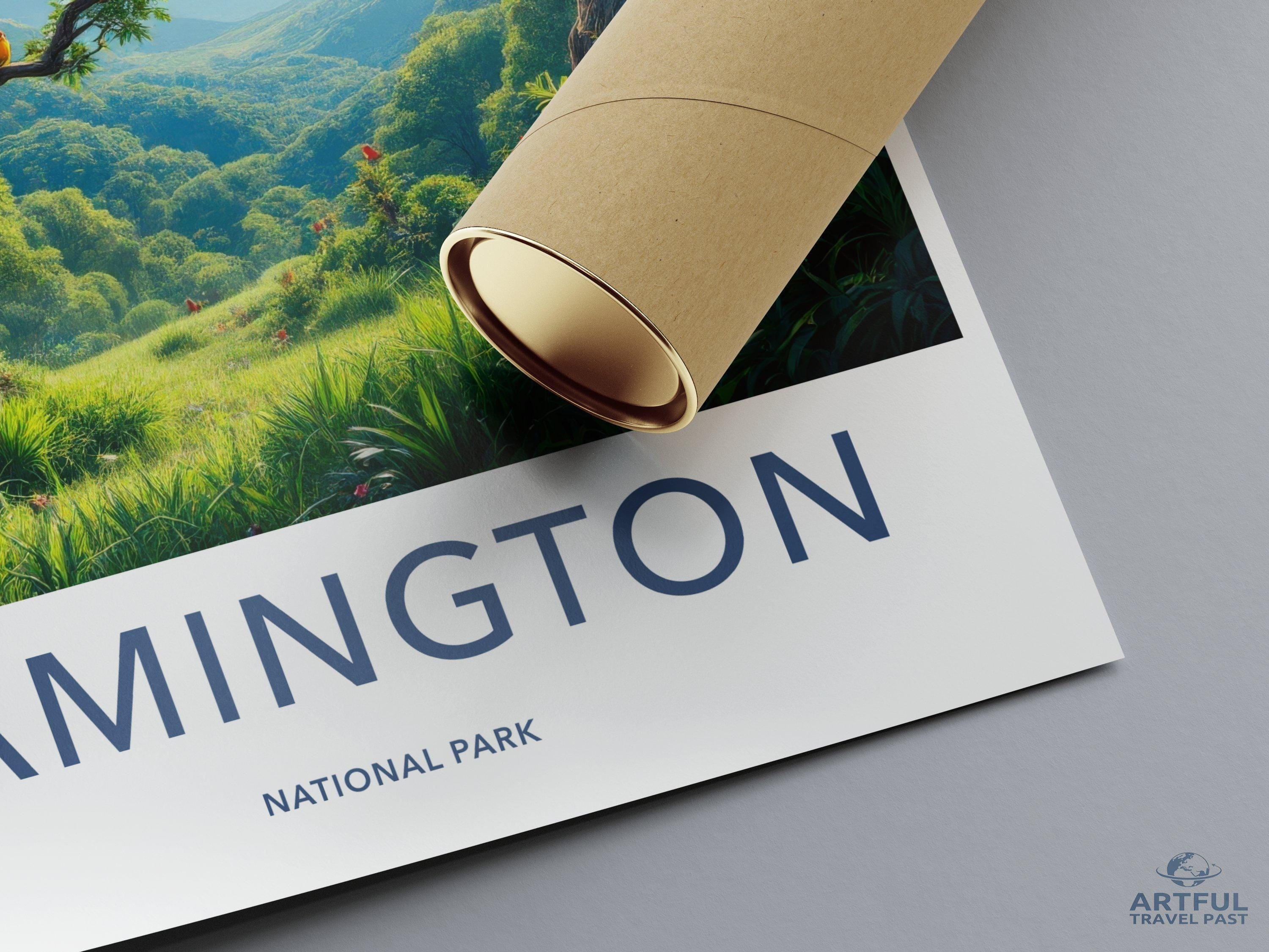 Lamington National Park Poster | Australia Wall Art