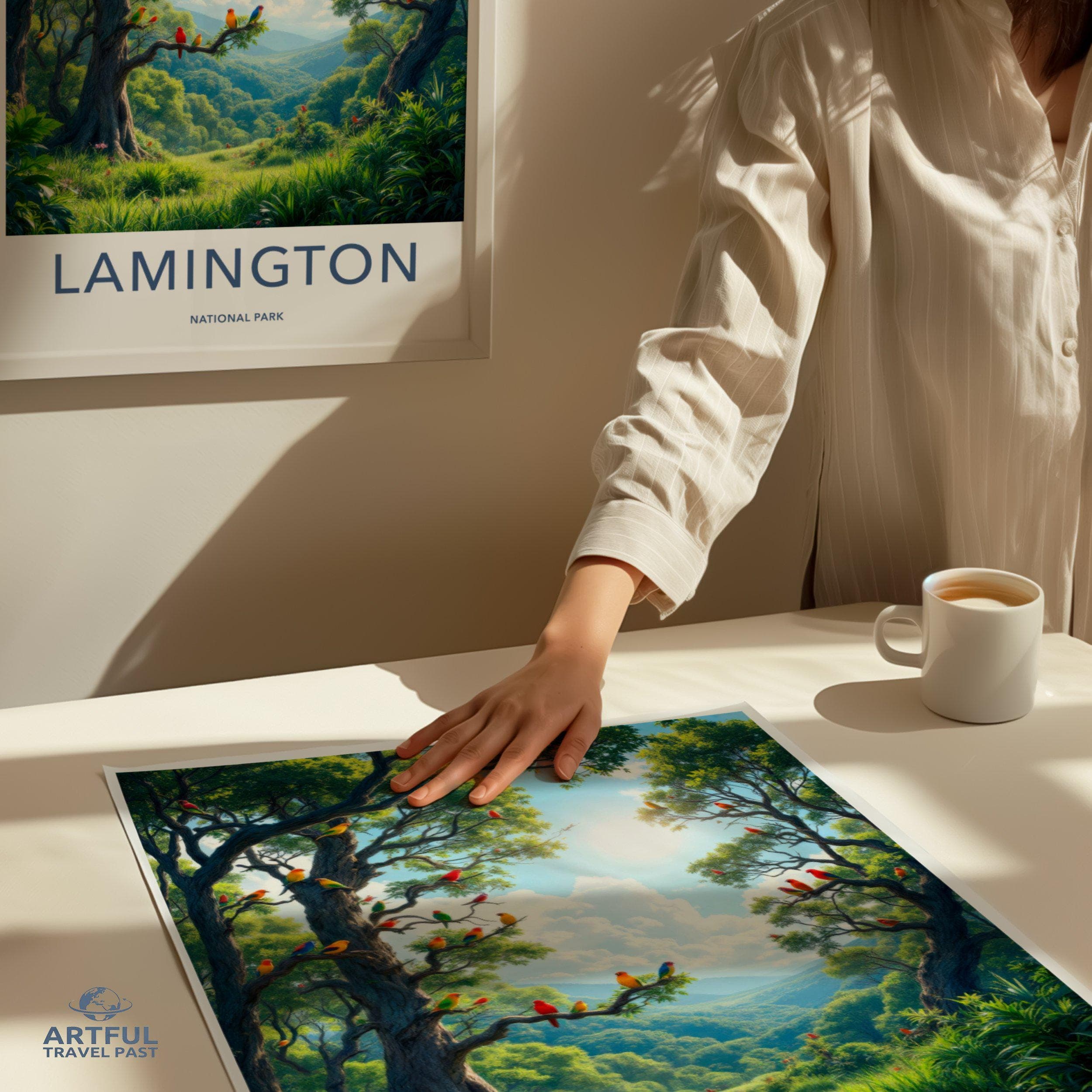 Lamington National Park Poster | Australia Wall Art