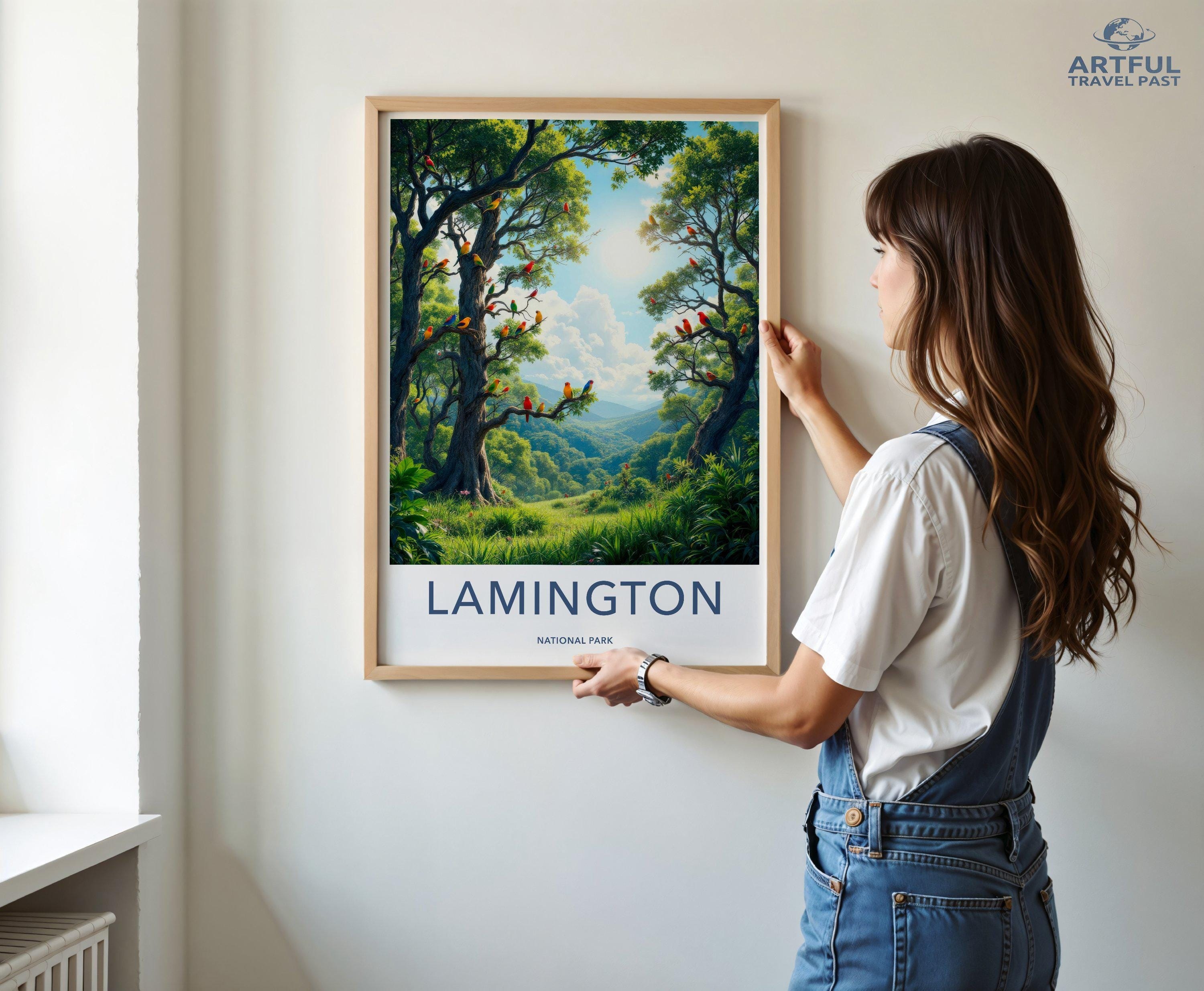 Lamington National Park Poster | Australia Wall Art