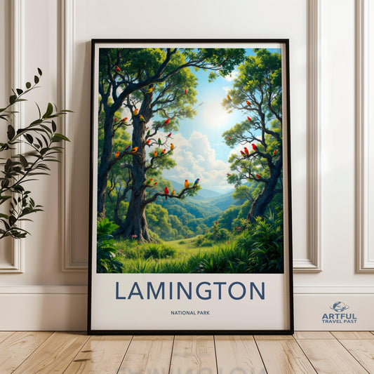 Lamington National Park Poster - Australia Wall Art