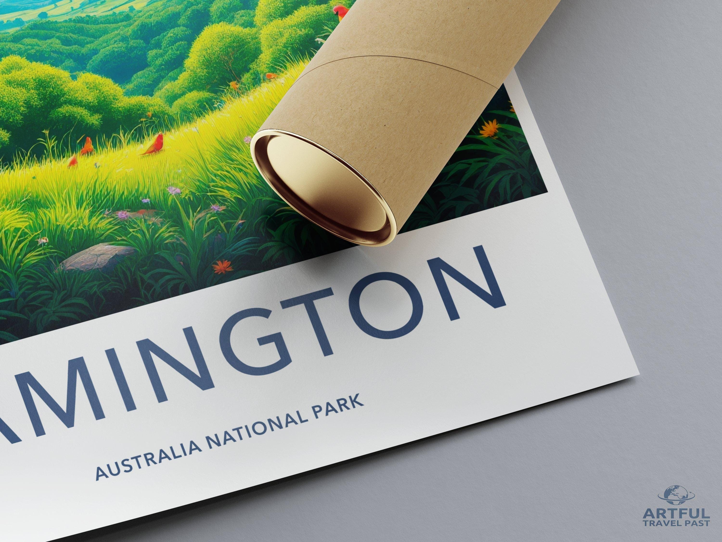 Lamington National Park Poster | Australia Wall Art