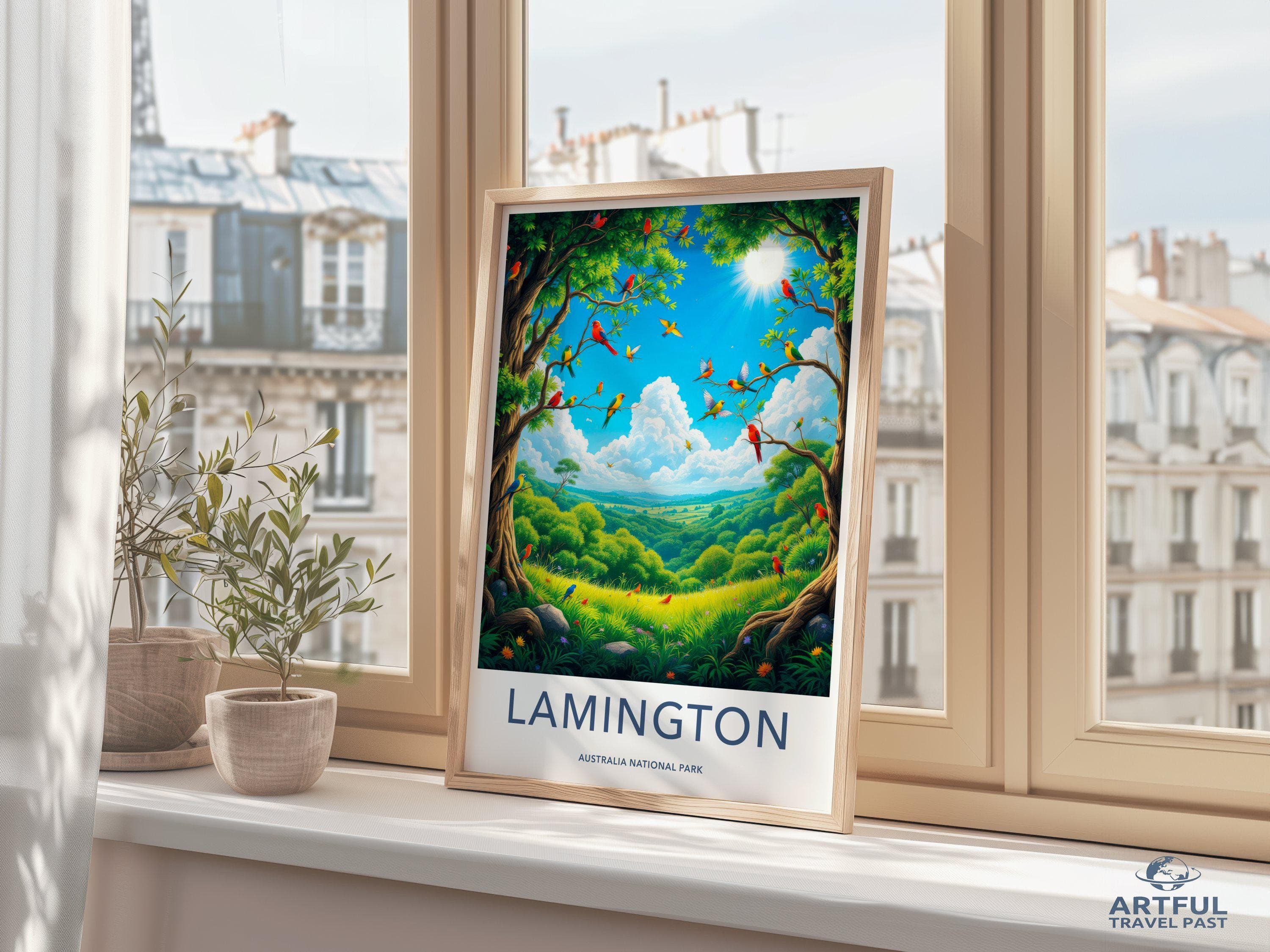 Lamington National Park Poster | Australia Wall Art