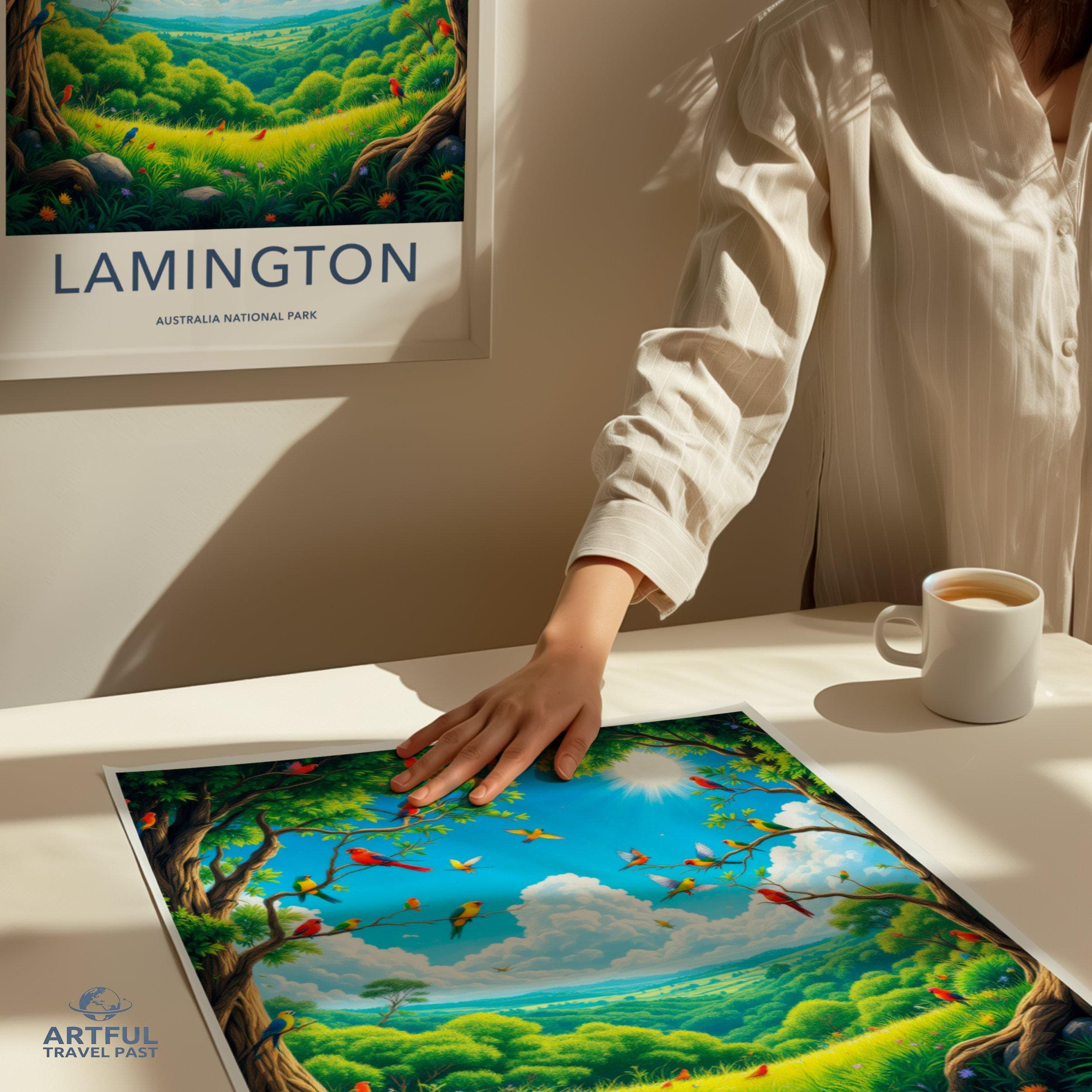 Lamington National Park Poster | Australia Wall Art